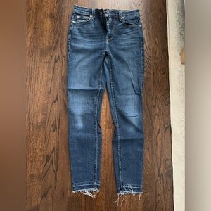 Womens 7 for All ManKind High Rise Skinny Jeans (size 26)